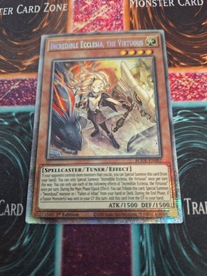 Yugioh Incredible Ecclesia, The Virtuous BODE-EN007 Starlight Rare 1st Ed NM