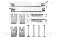 NK Zubehörsatz, Bremsbacken Hinterachse u.a. für FORD, MAZDA