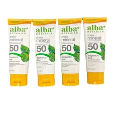 4X Sheer Mineral Sunscreen Lotion, SPF 50, Fragrance Free 3 Oz Exp. 1/25 SKU80
