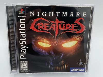 Nightmare Creatures (SONY PlayStation 1 1997) PS1 PSX COMPLETE PRISTINE NEW MINT