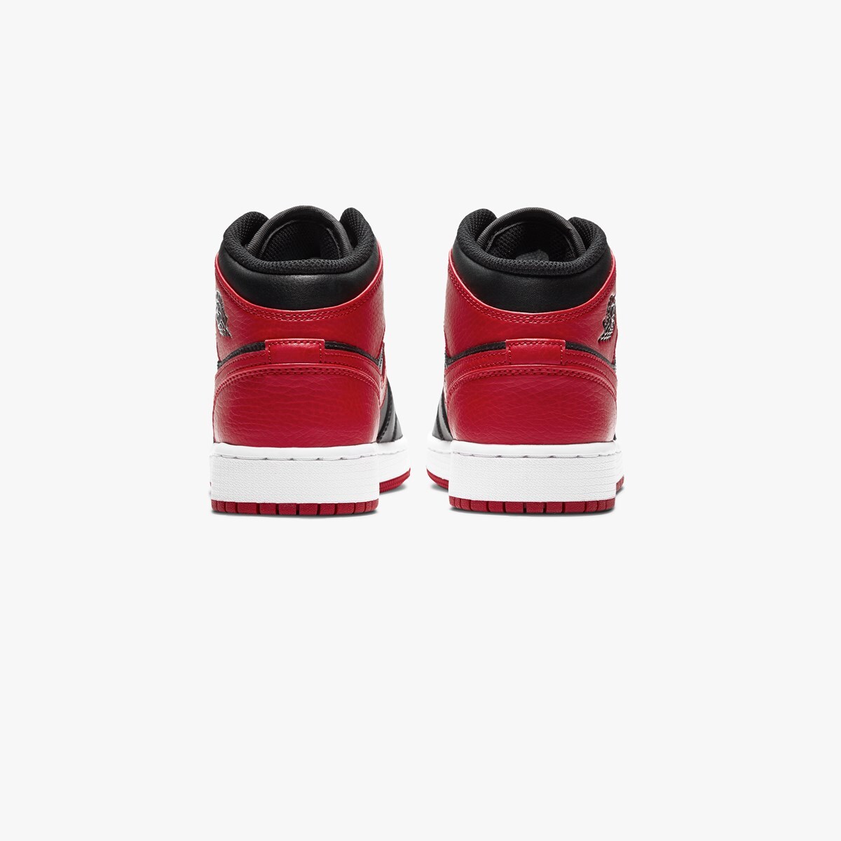 New Nike Air Jordan 1 Mid Banned bred Black Red White 554725 New Nike Air Jordan 1 Mid Banned bred Black Red White 554725