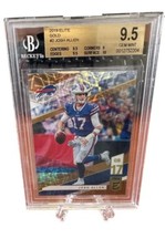 2019 panini donruss elite football Josh Allen Gold /8 BGS 9.5 Second Year