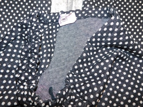 VTG 60s 70s TONI TODD PANT SUIT GROOVY OUTFIT DOTS BELL PANTS TUNIC TOP KNIT M L - Picture 15 of 24