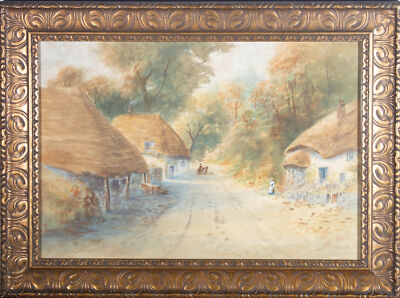 J. Dale - Aquarell von 1926, Cockington Forge
