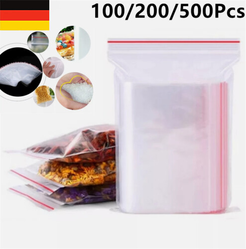 100/200/500 Stück Reißverschluss Versiegelung Schmuck 1.5" X 2.4" Baggies'. - Picture 3 of 22