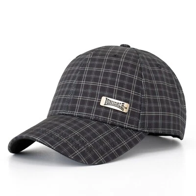 Lonsdale Bond Cap Kappe Mütze Verstellbar, black