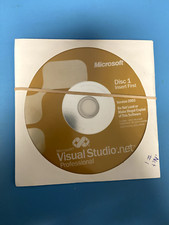 Microsoft Visual Studio.net Professional Disc Set 2 CD'S 