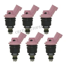 6pcs Fuel Injectors for 1993 1994 166007E006 16600-7E006 Nissan Maxima 3.0L V6