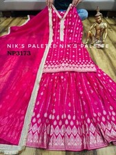 Pink Sharara Dress Bridesmaid Dress Indian Dress