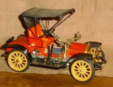 Schuco-Opel Doktorwagen 4/8 PS Modell -1228-Blech-Aufzugmechanismus-Zustand 2-3