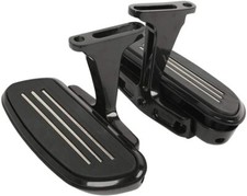 Passagier Streamliner Fußrasten Trittbrett für Harley FLHR Road King 1995-2022