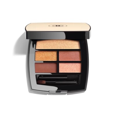 Chanel Les Beiges Healthy Glow Natural Eyeshadow Palette GOLD Pink Mauve Brown