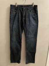 Stray Denim Black Jeans Straight Leg Men?s 34