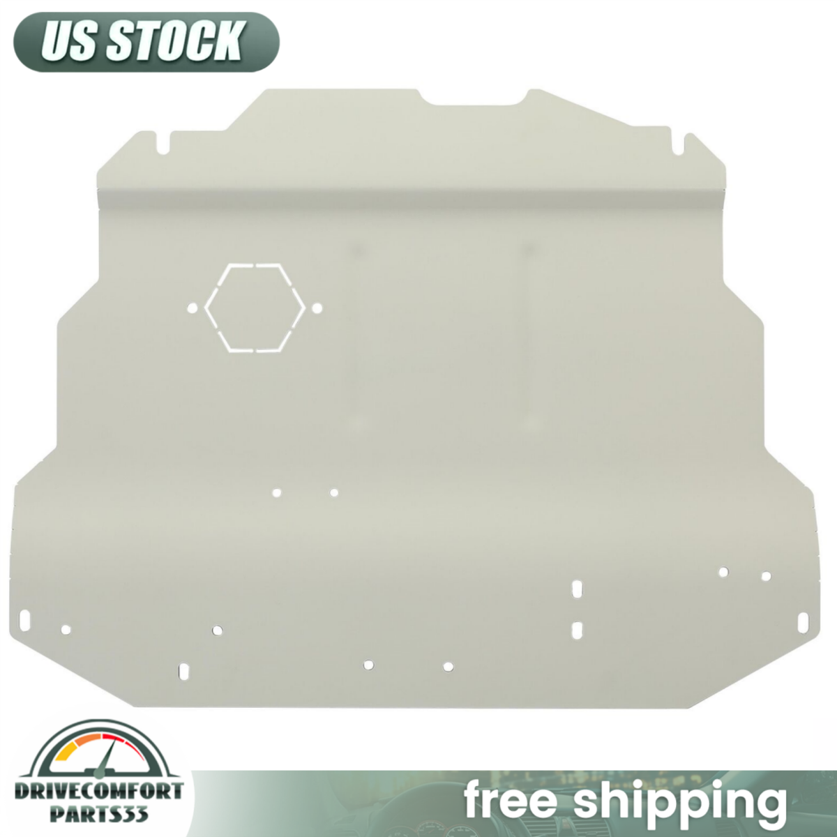 For VW Volkswagen Golf Jetta MK4 New Beetle 99-10 Aluminum Skid