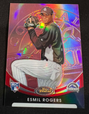 ESMIL ROGERS Colorado Rockies 2010 Topps Finest #146 Refractor #09/25 Rookie RC