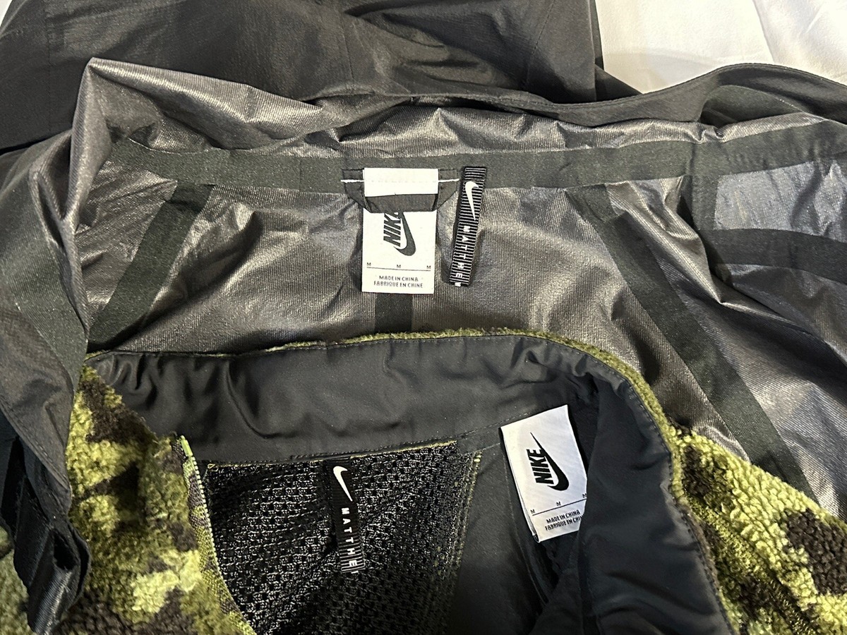 Nike Alyx NikeLab X MMW Women's NRG 2.0 Camo jacket Sz M Nike Alyx NikeLab X MMW Women's NRG 2.0 Camo jacket Sz M