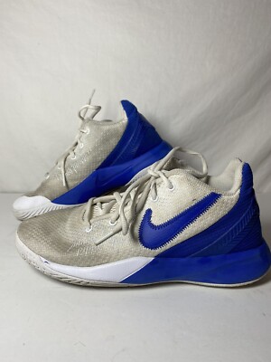 Nike Boys Kyrie Flytrap II  Sneakers White Blue AQ3412-140 M Size 6Y Us