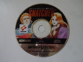 SNATCHER Sega Saturn KONAMI 1996 T-9508G w/Obi 4988602008180 NTSC-J From ☆Japan☆