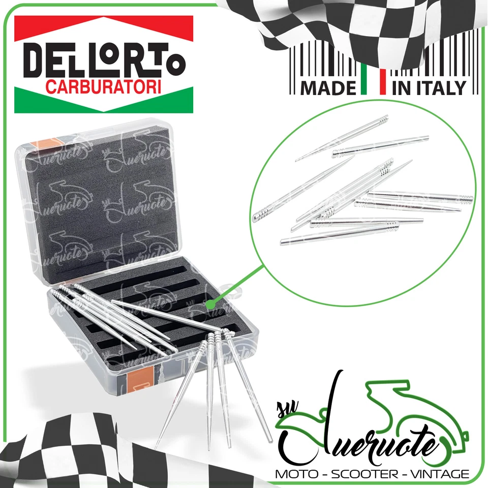Kit Aiguilles Révision Carburateur Aiguille Dellorto PHBL PHBH VHST MA UA - Photo 1/2