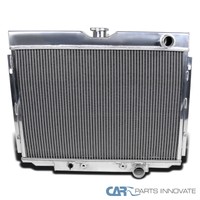 67-70 Mustang/falcon 24 3-row Manual Transmission Passenger/right Side Radiator on sale 67-70 Mustang/falcon 24 3-row Manual Transmission Passenger/right Side Radiator on sale