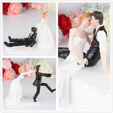 Statuina cake topper sposi matrimonio e fidanzamento festa decorazione casa