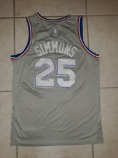 BEN SIMMONS PHILADELPHIA 76ERS AUTHENTIC NIKE SWINGMAN CONNECT SIZE 50.