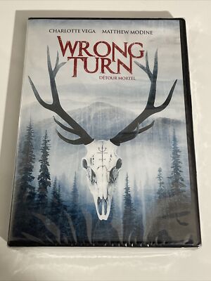 Wrong Turn ( DVD , Brand New ) 2020 -charlotte Vega  Matthew Modine