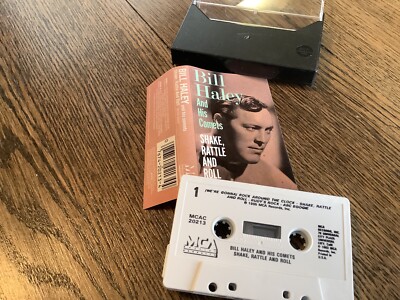 BILL HALEY AND HIS COMETS SHAKE, RATTLE AND ROLL Cassette Used Free USA Ship Fun