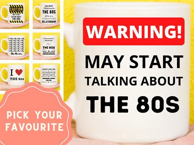 Die 80er Tasse | 80er Geschenke | Geschenk für 80er Liebhaber | lustige Geburtstagstasse