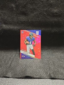 2023 Donruss Elite Zay Flowers RC Baltimore Ravens #200 Aspirations Stars 85/299