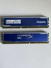 2 Kingston PC3-12800 4 GB DIMM 1600 MHz DDR3 SDRAM Memory KHX1600C9D3B1K2/8GX