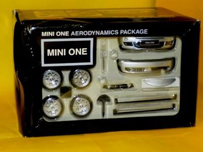 BMW MINI ONE AERO Dynamics Pakage Silver KYOSHO 08556S 1:18 | eBay