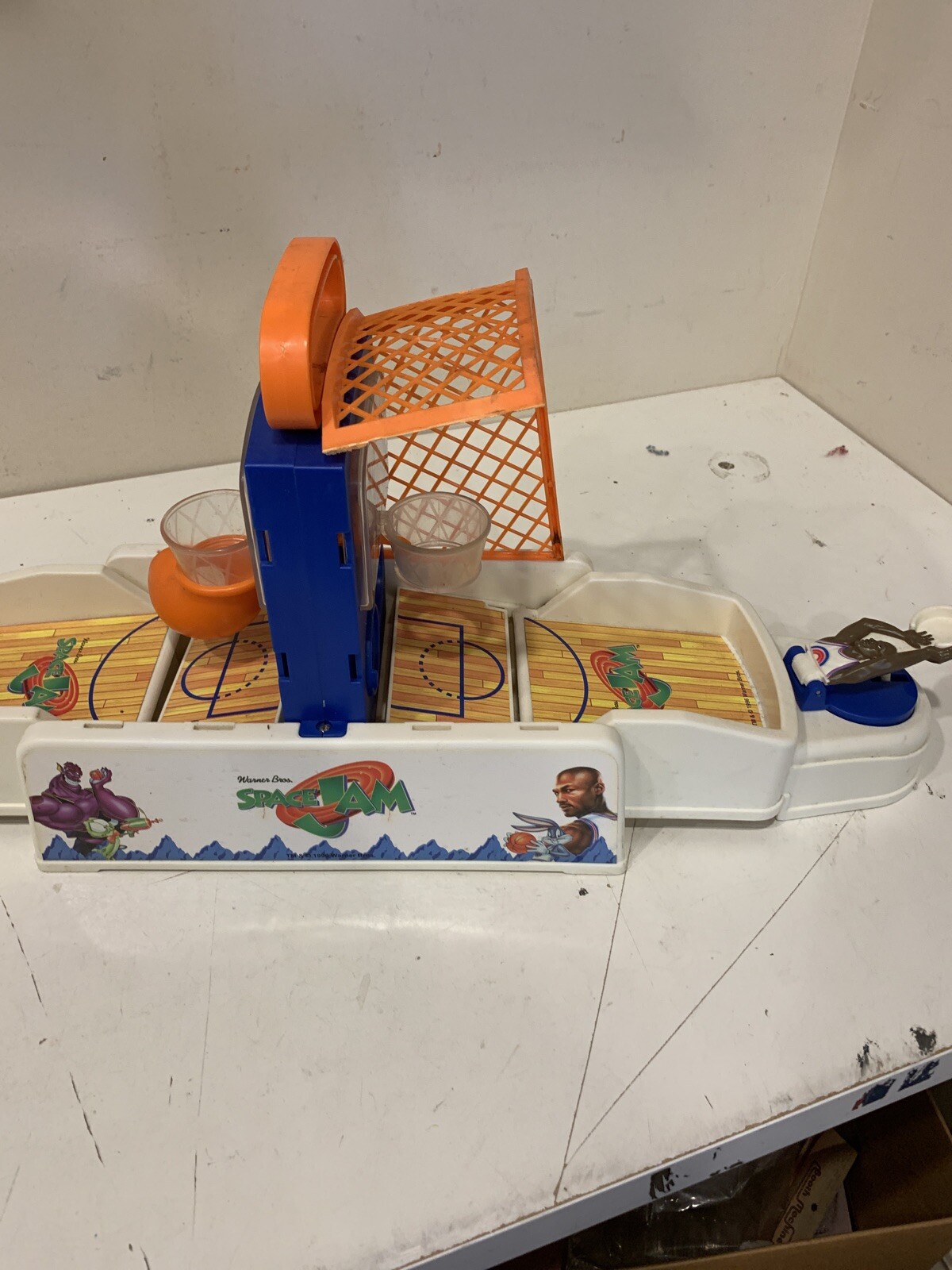 Vintage Space Jam "Hot Hoops" Table Top Basketball Game (Warner Bros