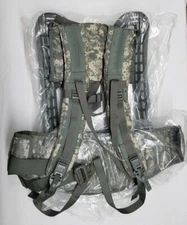 NEW ACU USGI Molle Frame,  Belt, USED Shoulder Straps TREE STAND MOVER