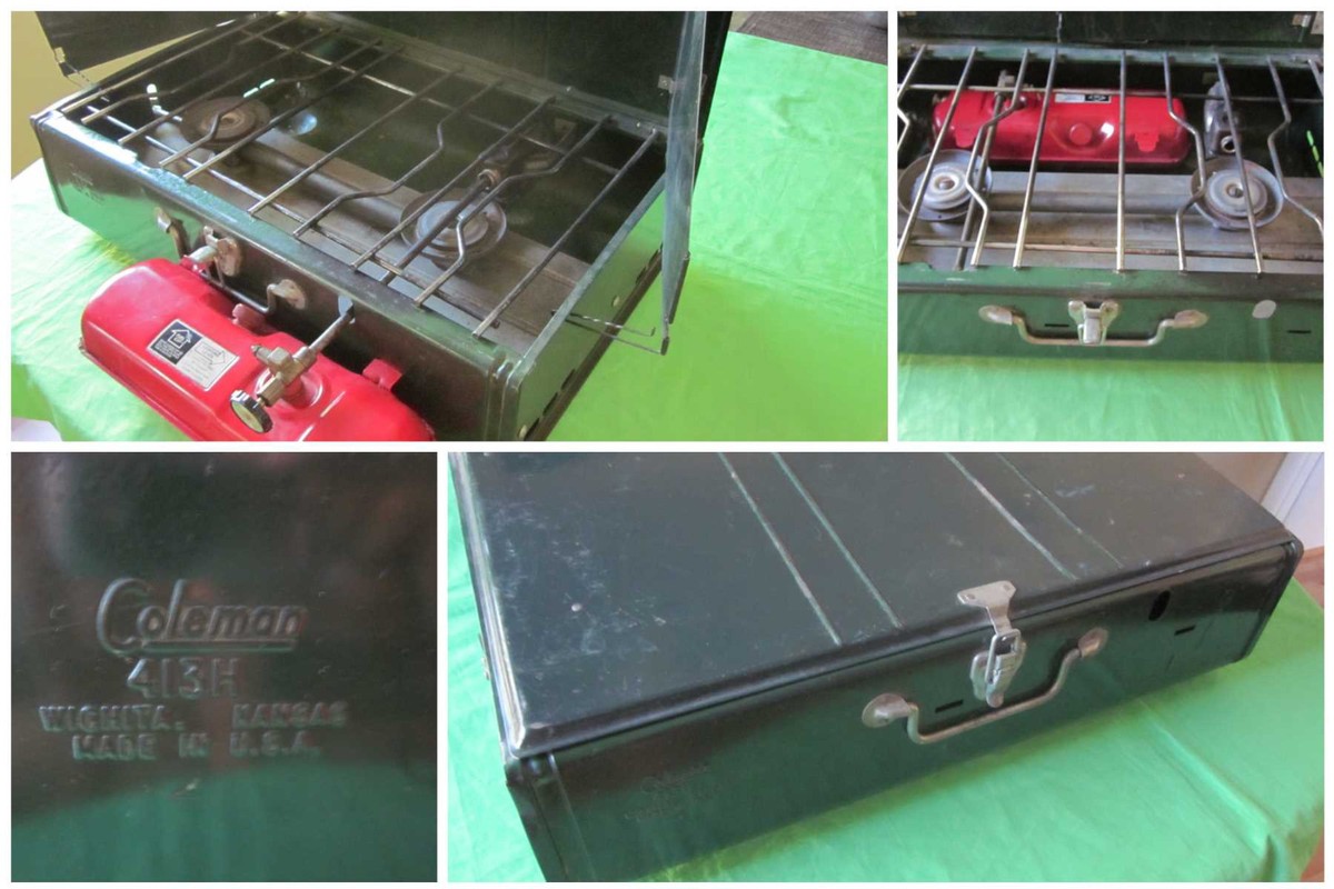 Coleman 413h 2 Burner Camping Stove 1984 413H499 for sale