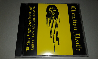 Christian Death - Sticks A Finger Down Its Throat CD - Neu/unbespielt Rozz Williams