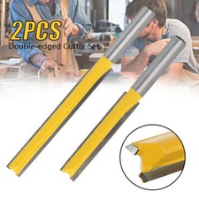 2tlg 8mm Schaft Nutfr&auml;ser Holzfr&auml;ser Fr&auml;ser Extra Lang Holzbearbeitung Schneiden