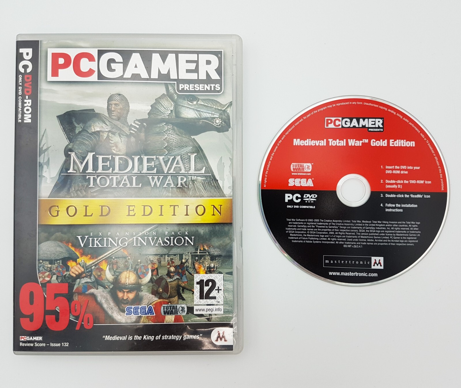 Medieval Total War: Gold Edition (Incl. Viking Invasion Expansion Pack) - PC DVD