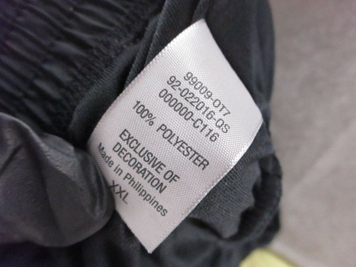 champion duo dry black shorts sz xxl - Picture 6 of 7
