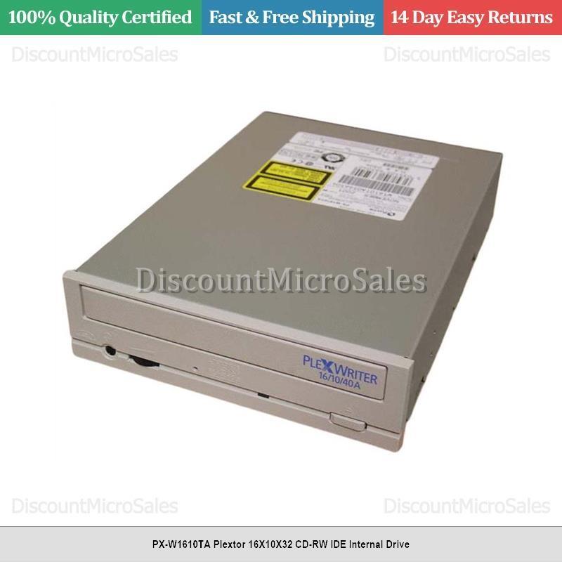 PX-W1610TA Plextor 16X10X32 CD-RW IDE Internal Drive | eBay