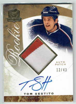 08-09 UD Upper Deck The Cup Tom Sestito /43 Gold Spectrum Rookie
