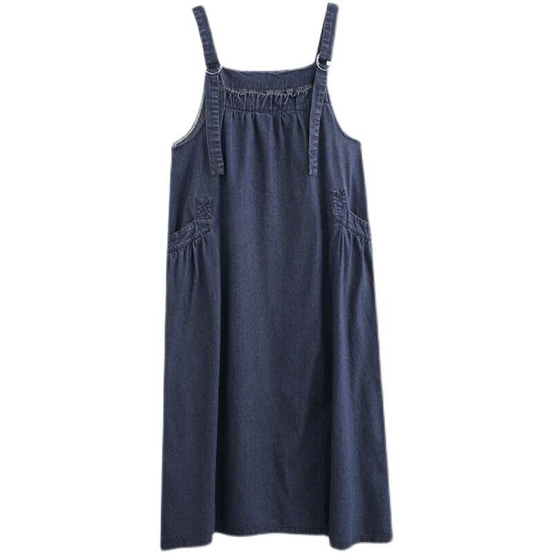 baggy denim dress Amazon.com: UQJE Baggy Denim Overall Dress for Women Loose Jumper Dress  Relaxed Fit with Big Pockets for Casual-M : Clothing, Shoes & Jewelry