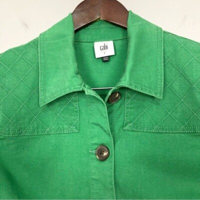 【正規品】bibiy JEWEL JACKET⭐️ Cabi Mod Bomber Jacket Women's Size S Varsity Quilted Twill