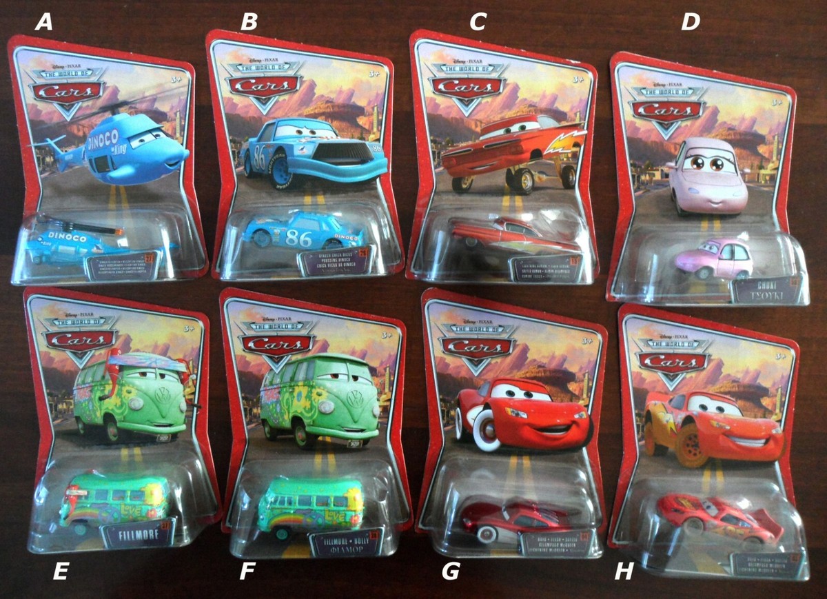 Modellini Cars Mattel Personaggi Cars Modellini CARS THE WORLD OF