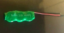 Brand New 3.6V 40MAH Ni-MH Rechargeable Battery PLC CMOS Backup Power