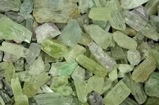 500 Carat Lots of "AA" Grade Pakistan Kunzite and Hiddenite - Semi Facet/Cab Mix