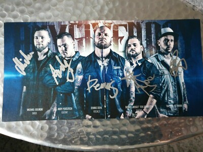 Any Given Day - My Longest Way Home Booklet signed / autograph / signiert