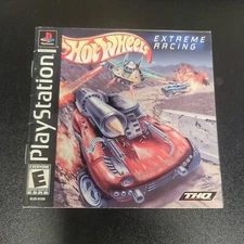 Hot Wheels Playstation PS1 Instruction Booklet ~Manual Only ~NO GAME