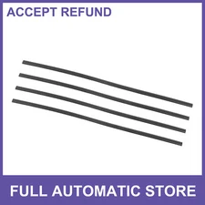 FOUR 18inch 6x10.6mm Car Windshield Wiper Blades Refills Insert Strips Universal