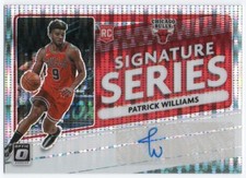 2020-21 Donruss Optic Signature Series Pulsar Patrick Williams RC Auto 06/17